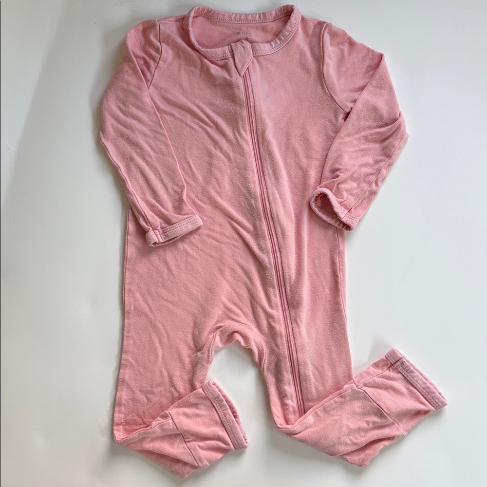 Kyte BABY footless sleeper size 12-18 months pink - Picture 2 of 5